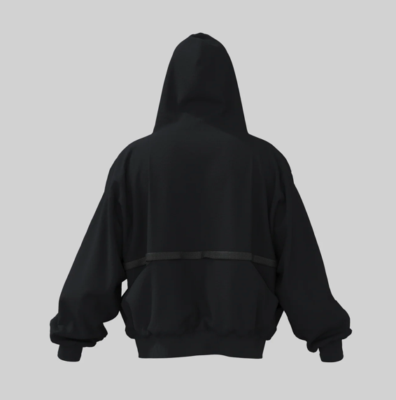 DOUBLE POCKETS HOODIE