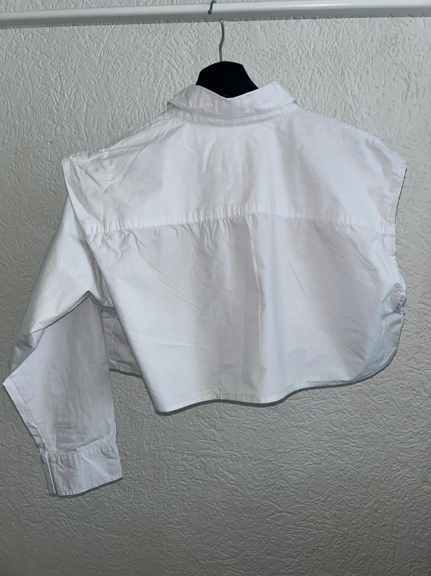 White One-Sleeve T-Shirt